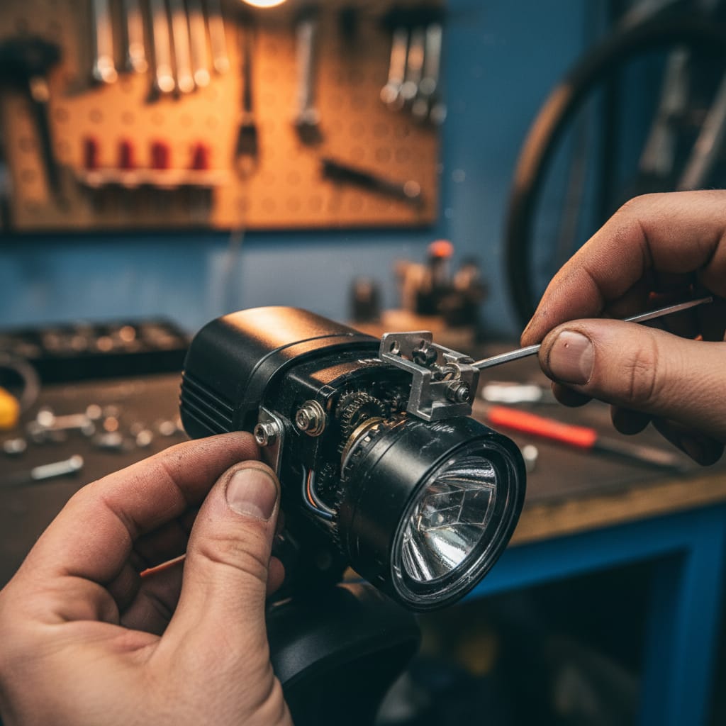 Canyon Citylite:ON Front Light Blinding Drivers? Easy DIY Fix Guide ...